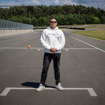 Old Young Boys Hoodie - Gewoon wit